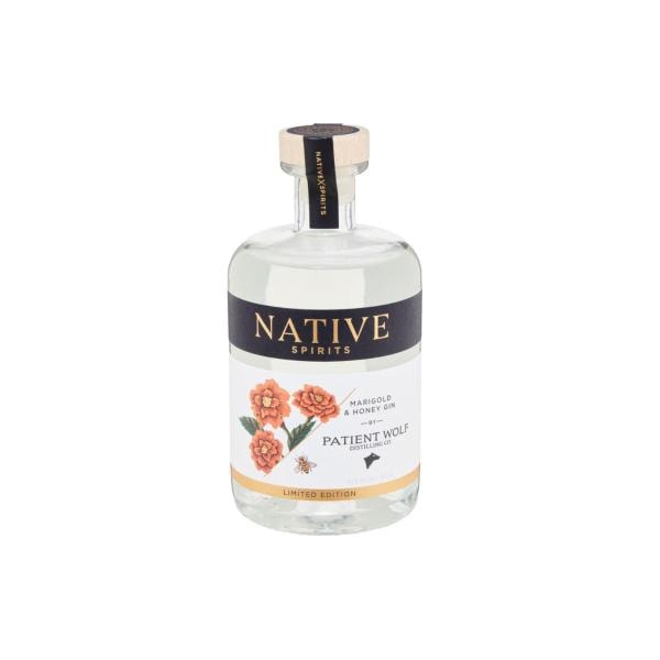 Native Spirits Marigold and Honey Gin By Patient Wolf 500mL | 1 Each