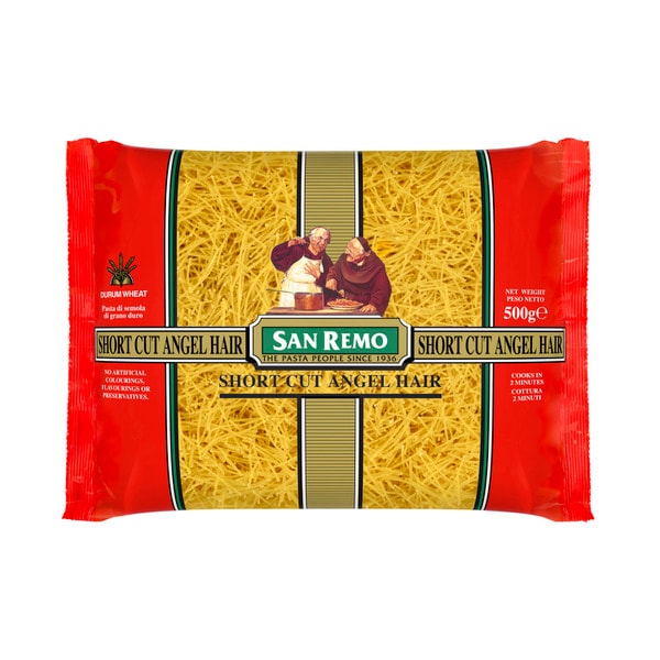 San Remo Angel Hair Short Pasta No 141  | 500g