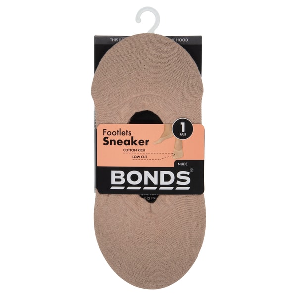Bonds Footlet No Show Assorted 8+ | 1 each