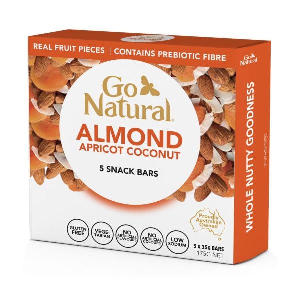 Go Natural Almond, Apricot & Coconut Bar | 5 pack