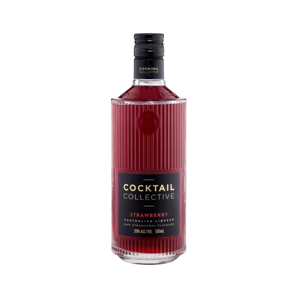 Cocktail Collective Strawberry Liqueur 500mL | 1 Each