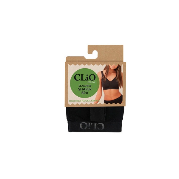 Clio Bamboo Shaper Bra Black 10/12 | 1 pack