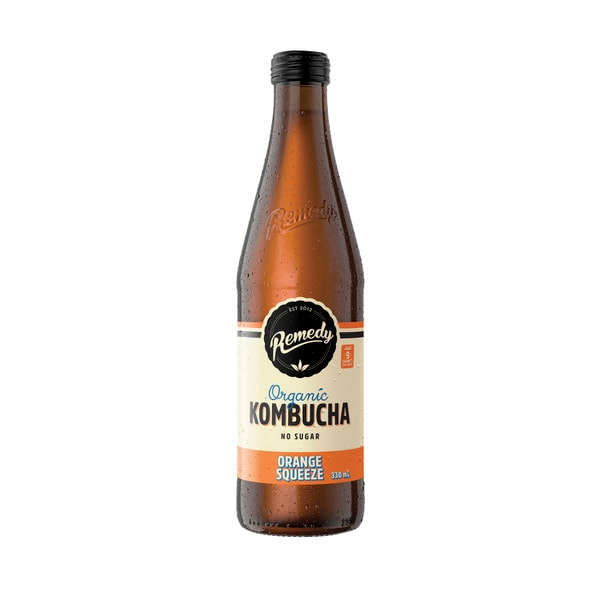 Remedy Kombucha Orange Squeeze | 330mL