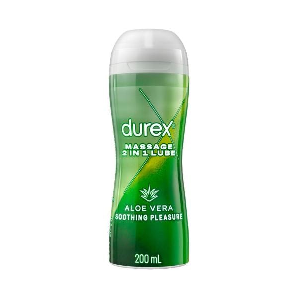 Durex Play & Massage 2 In 1 Lubricant Gel Aloe Vera | 200mL