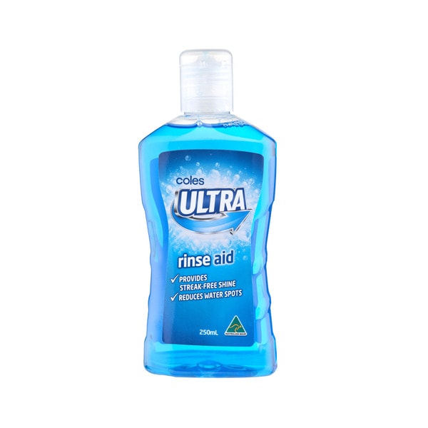 Coles Ultra Shine Rinse Aid Regular | 250mL