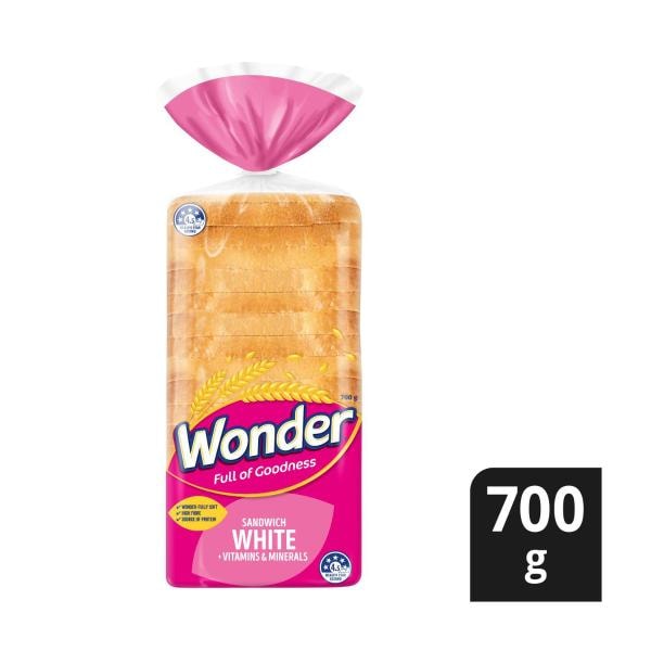 Wonder White Bread + Vitamins & Mineral | 700g