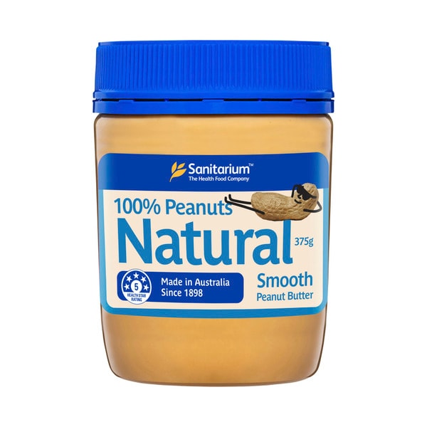 Sanitarium Natural Smooth Peanut Butter Spread | 375g