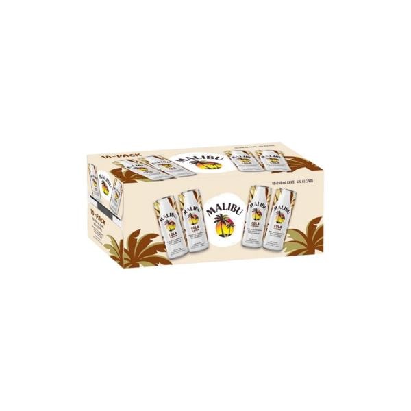 Malibu & Cola Can 250mL | 24 Pack