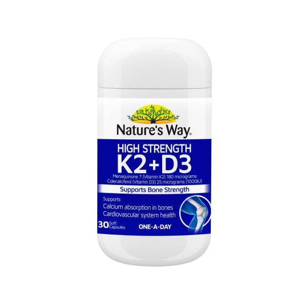 Nature's Way Vitamin K2-D3 1000IU | 30 pack