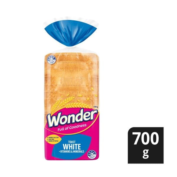 Wonder White Bread + Vitamins Toast | 700g