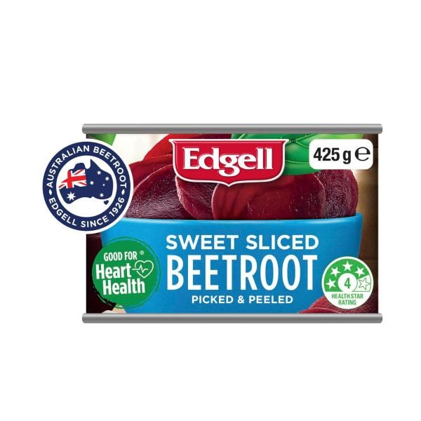 Edgell Australian Grown Sweet Sliced Beetroot | 425g