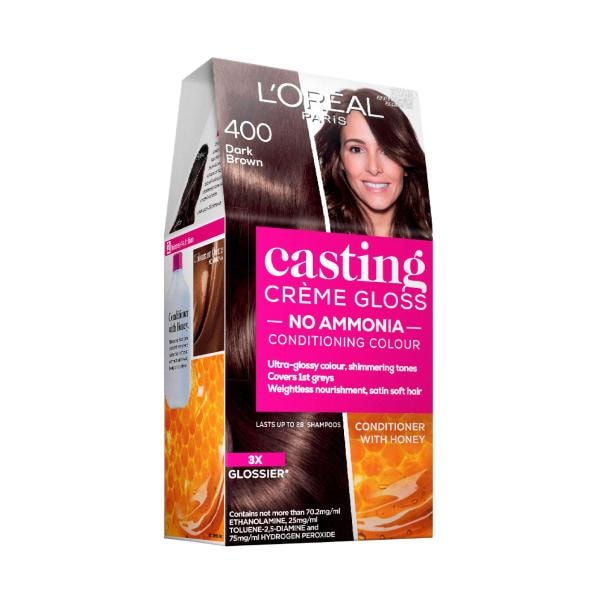 L'Oreal Casting Creme Gloss Dark Brown Hair Colour | 1 each