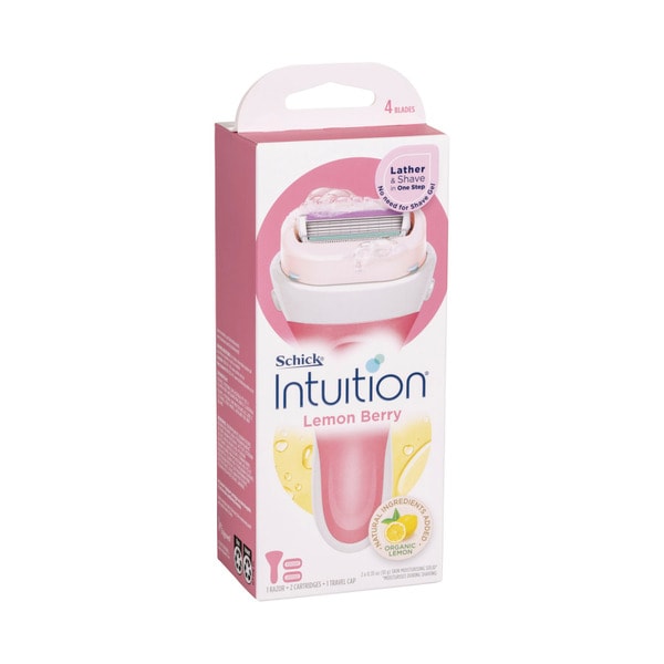 Schick Intuition Razor Island Lemon Berry Kit | 1 pack