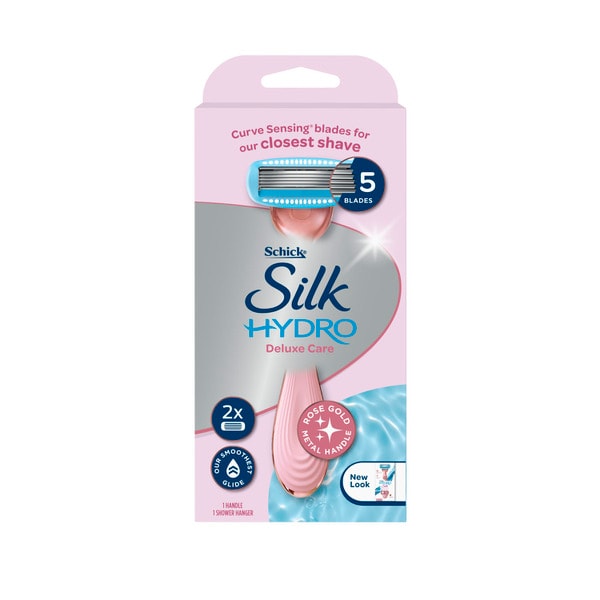 Schick Hydro Silk Rose Gold Deluxe Razor Kit | 1 pack