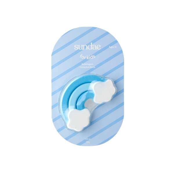 Sundae For Kids Fizzing Bath Bomb Rainbow | 150g