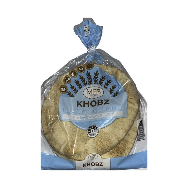 Meb Khobz Hi Protein Low Carb 4 pack | 320g