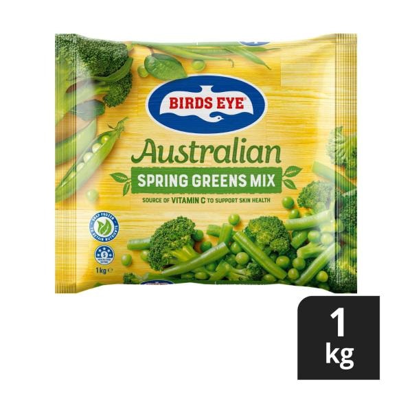 Birds Eye Snap Frozen Spring Greens Mix | 1 kg