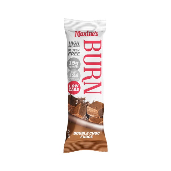 Maxines Double Choc Fudge Burn Bar | 40g