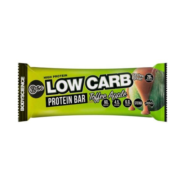 BSc Bodyscience High Protein Low Carb Bar Toffee Apple | 60g