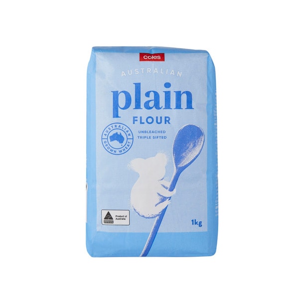 Coles White Plain Flour | 1Kg