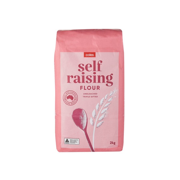 Coles White Self Raising Flour | 2kg