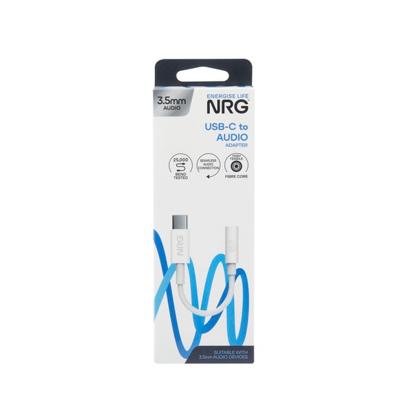 NRG USB-C To Aux Adapter | 1 each
