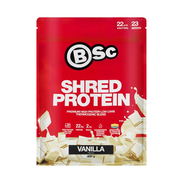 BSc Bodyscience Shred Protein Powder Vanilla | 800g
