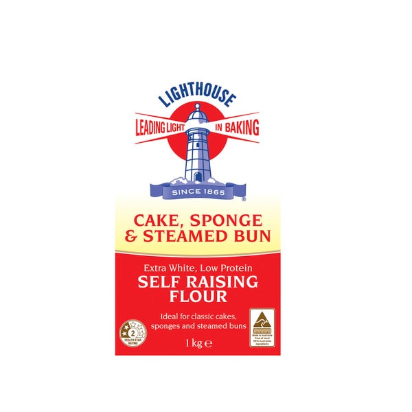 Lighthouse Cake, Sponge & Steamed Bun Self Raising Flour | 1kg