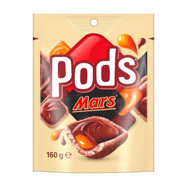 Pods Mars Chocolate Snack & Share Party Bag | 160g