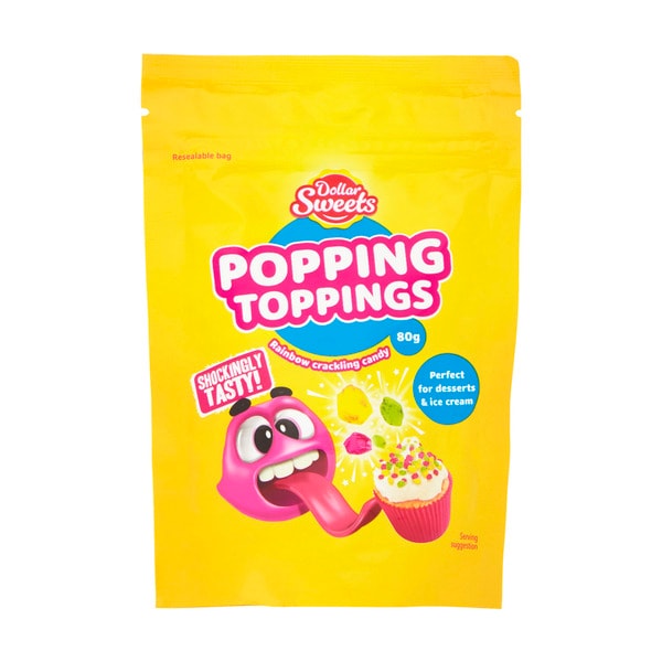 Dollar Sweets Popping Toppings | 80g