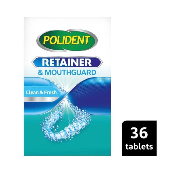 Polident Tablets Retainer & Mouthguard | 36 pack