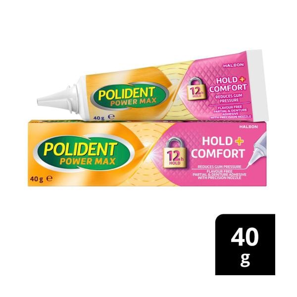 Polident Denture Adhesive Hold & Comfort | 40g