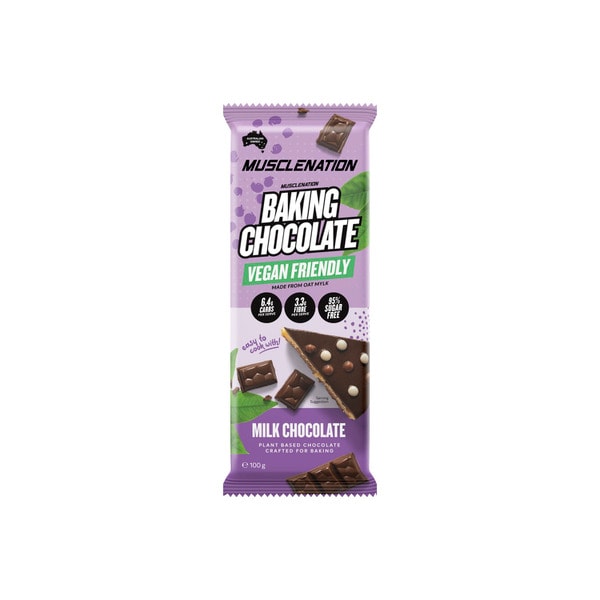 Muscle Nation Vegan Baking Chocolate Block | 100g