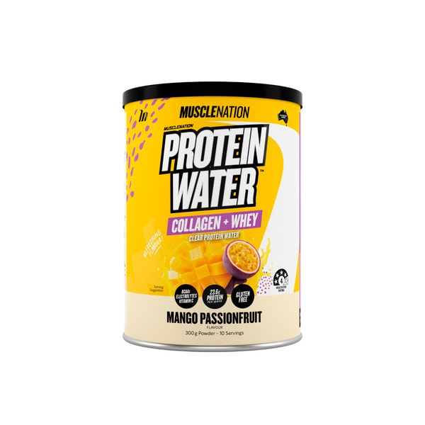 Muscle Nation Protein Water Mango Passionfruit | 300g