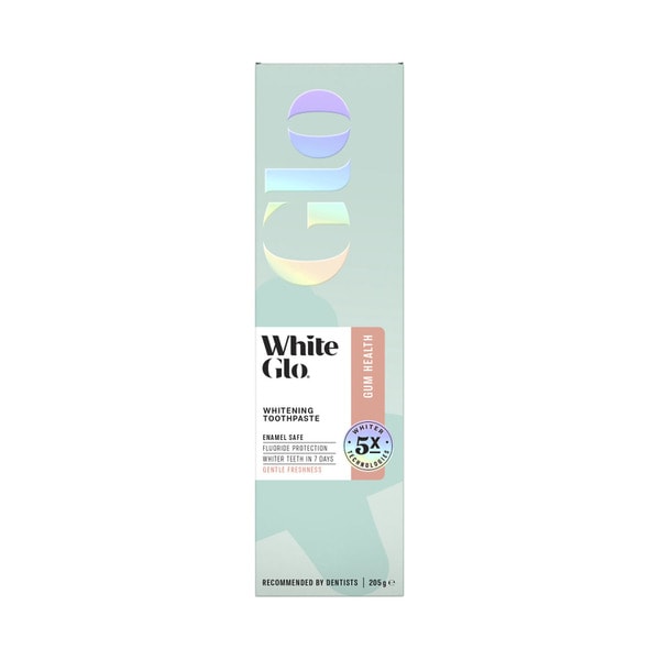 White Glo Toothpaste 5X Whiter Gum Health | 205g
