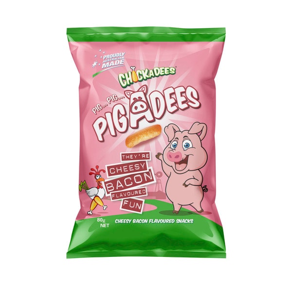 Pigadees Cheese & Bacon | 80g