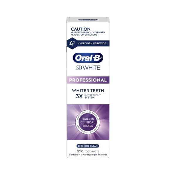 Oral B 3D White Professional Diamond Clean Toothpaste | 85g