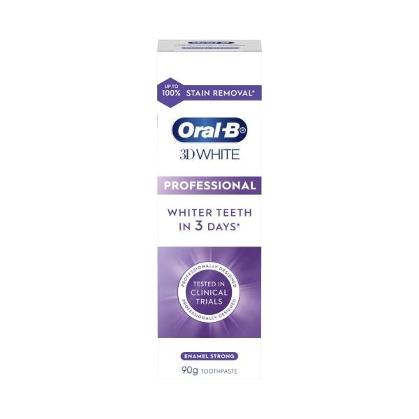 Oral B 3D White Professional Strong Enamel Toothpaste | 90g