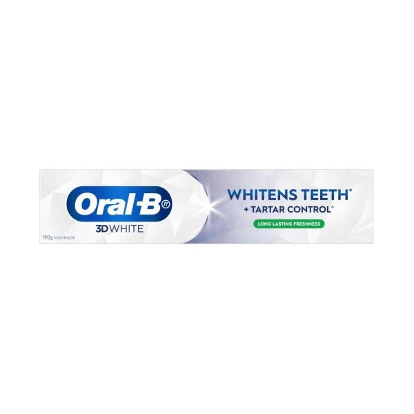 Oral B 3D Whitening Toothpaste Long Lasting Freshness | 190g