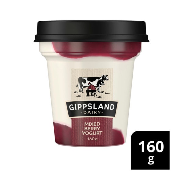 Gippsland Dairy Yogurt Mixed Berry | 160g