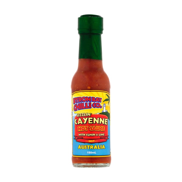 Byron Bay Chilli Co. Sizzling Cayenne Hot Sauce | 150mL