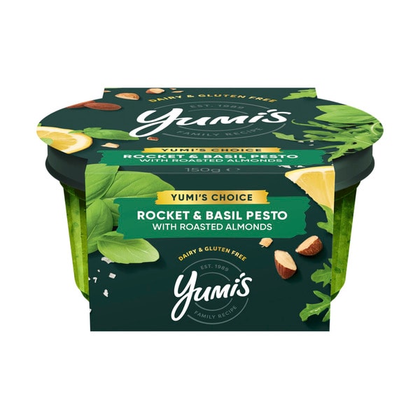 Yumi's Choice Dip Rocket & Basil Pesto With Roasted Almonds | 150g