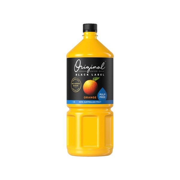 Original Juice Co. Black Label Pulp Free Chilled Orange Juice | 1.5L