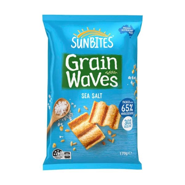 Sunbites Grain Waves Chips Sea Salt | 170g