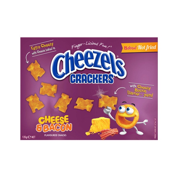Cheezels Crackers Cheeze Bacon | 135g