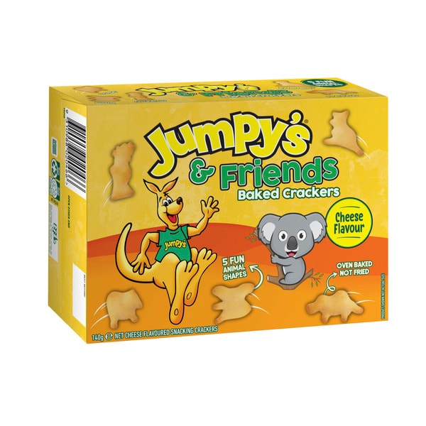 Jumpys & Friends Crackers Cheese | 140g