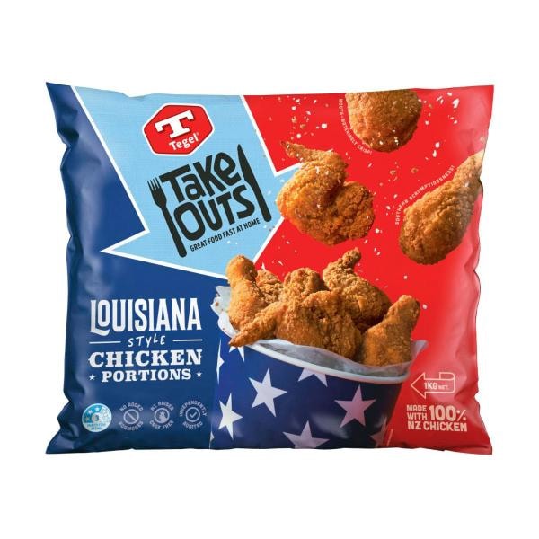 Tegels Take-Out Louisiana Chicken Portions | 1kg