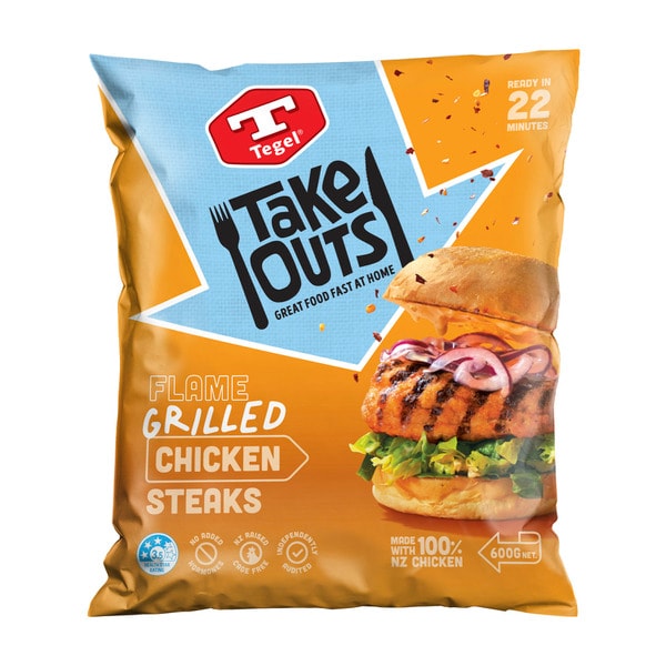 Tegels Take Out Flame Grilled Chicken Steak | 600g