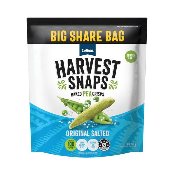 Harvest Snaps Pea Original Salted | 230g