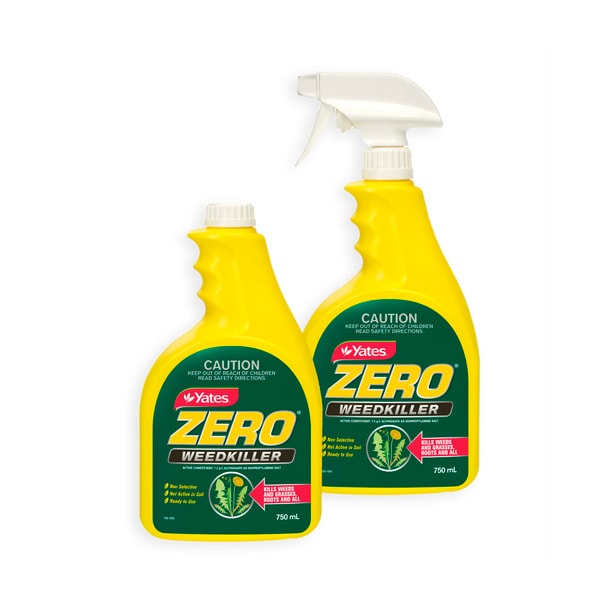 Yates Zero Weedkiller RTU Plus Refill | 2 pack